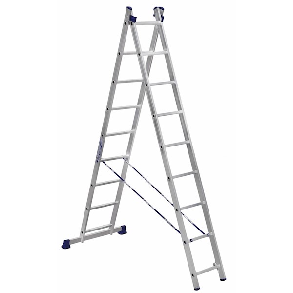 კიბე Alumet 5209 Two-Section Universal Aluminum Ladder